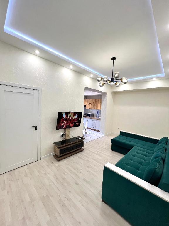 TV a/nebo společenská místnost v ubytování - Daniels Suite - Bright&Cozy -