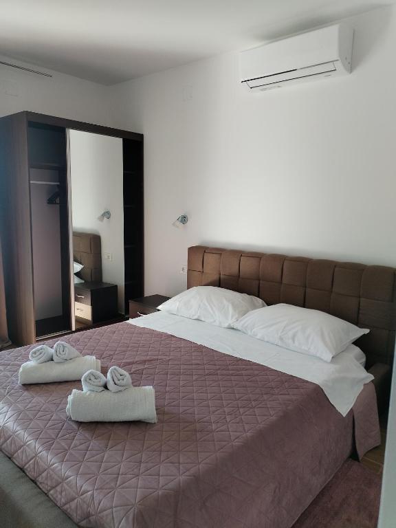 Postel nebo postele na pokoji v ubytování Boarding house Vide