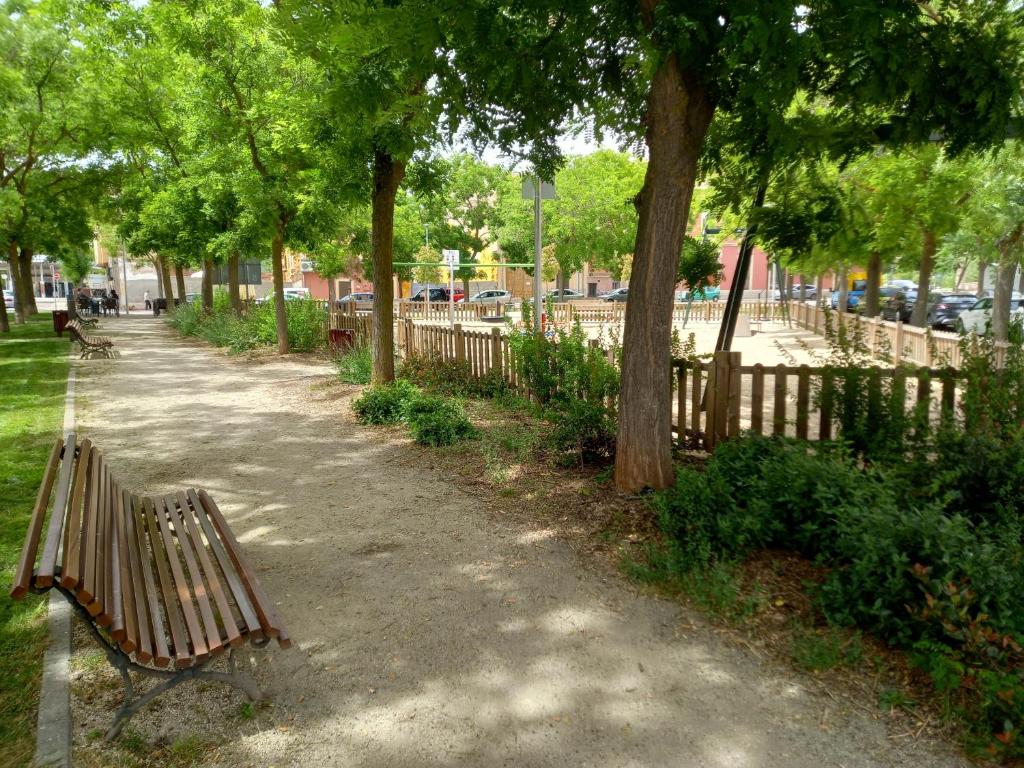 Zahrada ubytování Littore TORMES con Parking, AA y Piscina