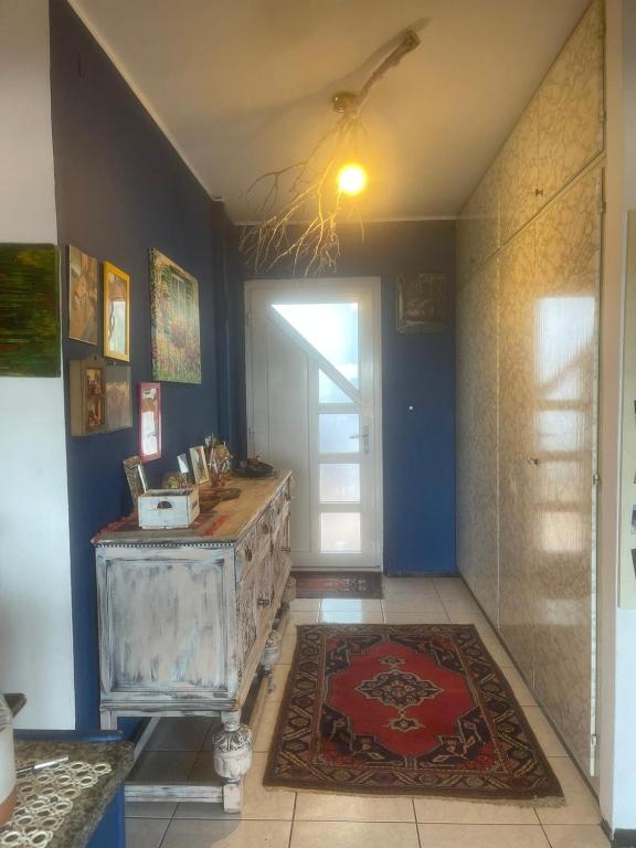 TV a/nebo společenská místnost v ubytování Casa Landoni
