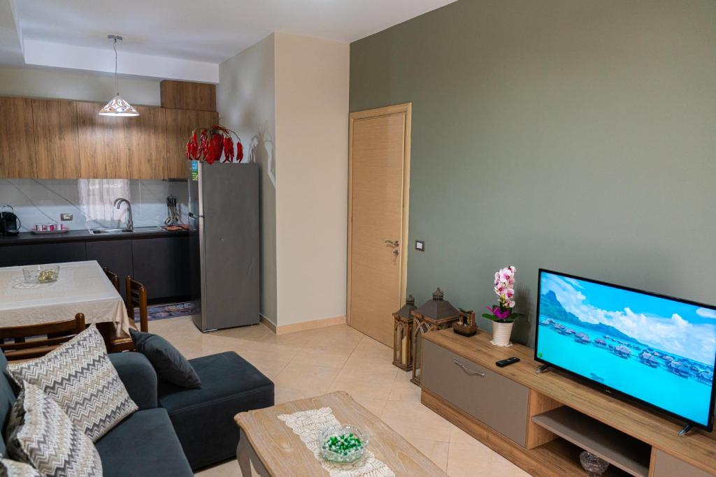 Телевизор и/или развлекательный центр в Cozy Appartment