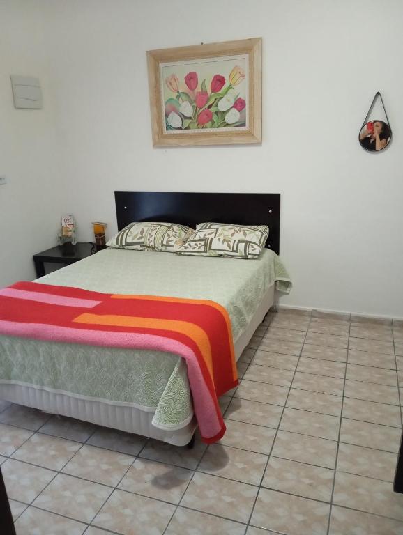Postel nebo postele na pokoji v ubytování Hostel Brasil Gru