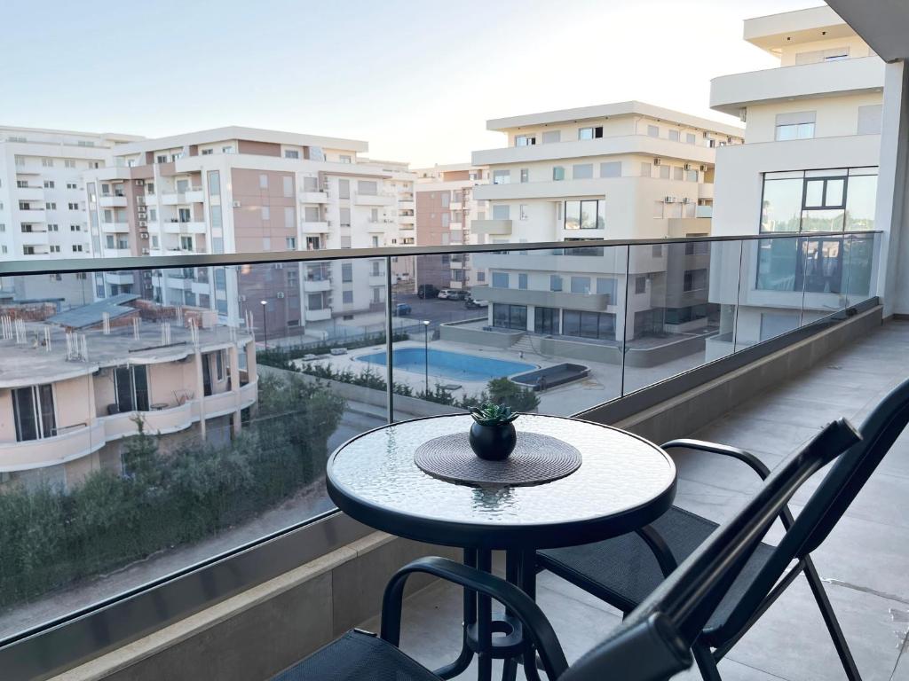 Balkón nebo terasa v ubytování SUPREME Luxury
