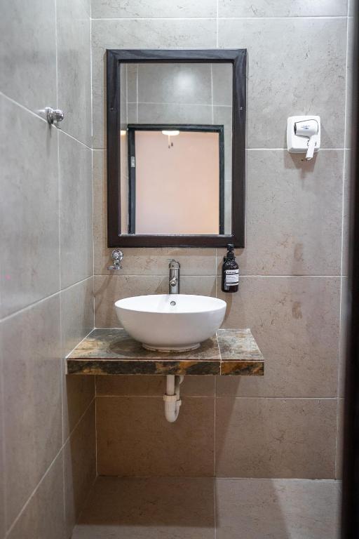 Koupelna v ubytování Hotel María de la Luz
