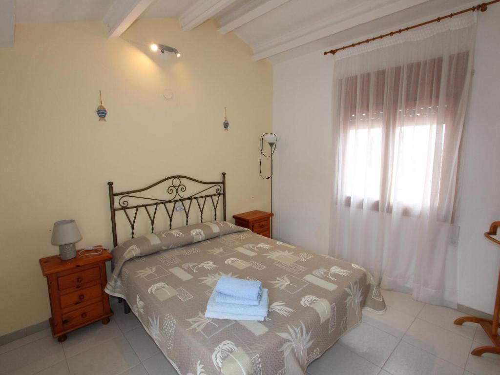 Postel nebo postele na pokoji v ubytování Vacaciones perfectas cerca del mar: piscina privada, mascotas bienvenidas y playa para perros. - ES-184-21