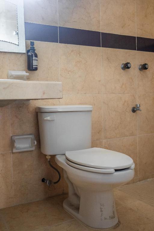 Koupelna v ubytování Hotel María de la Luz