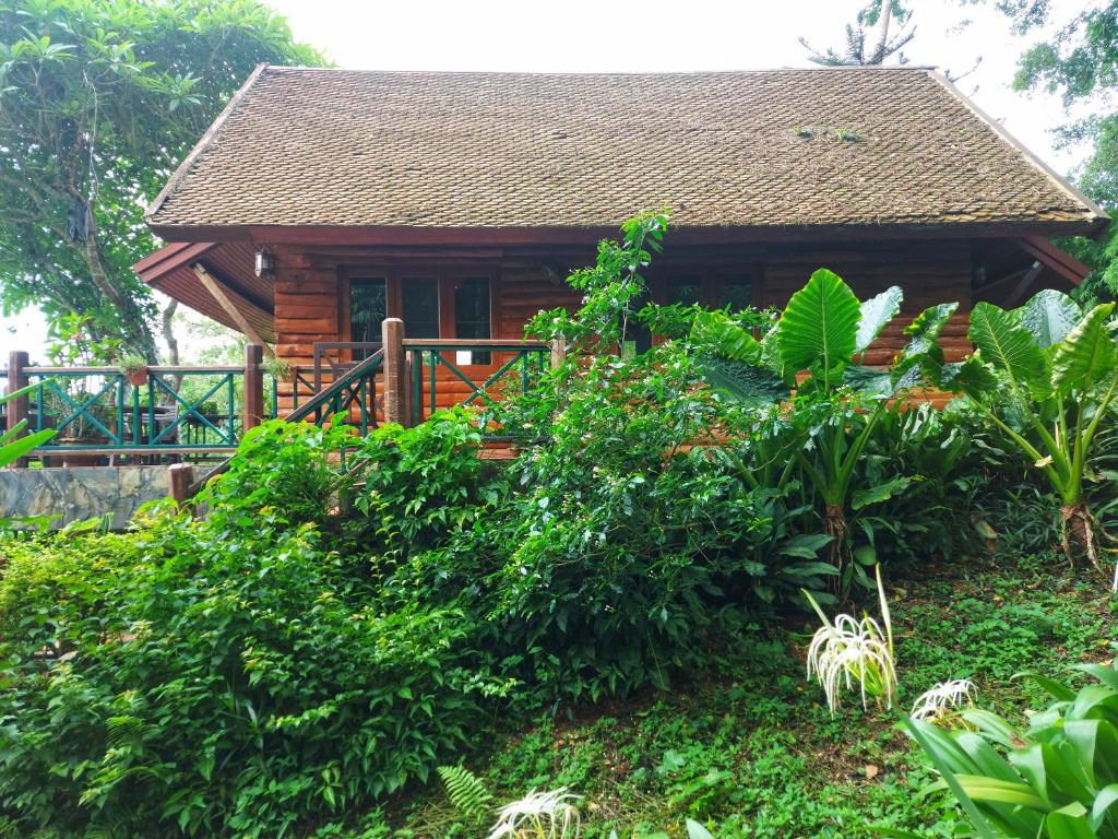 Zahrada ubytování Mekong Villas
