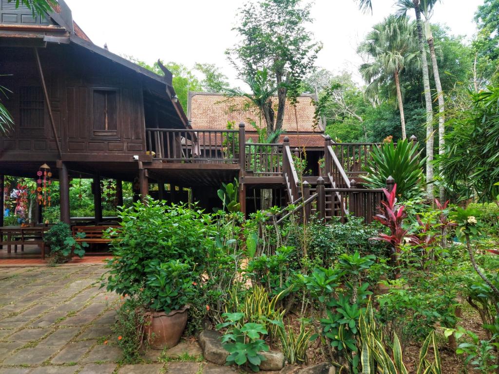 Zahrada ubytování Mekong Villas