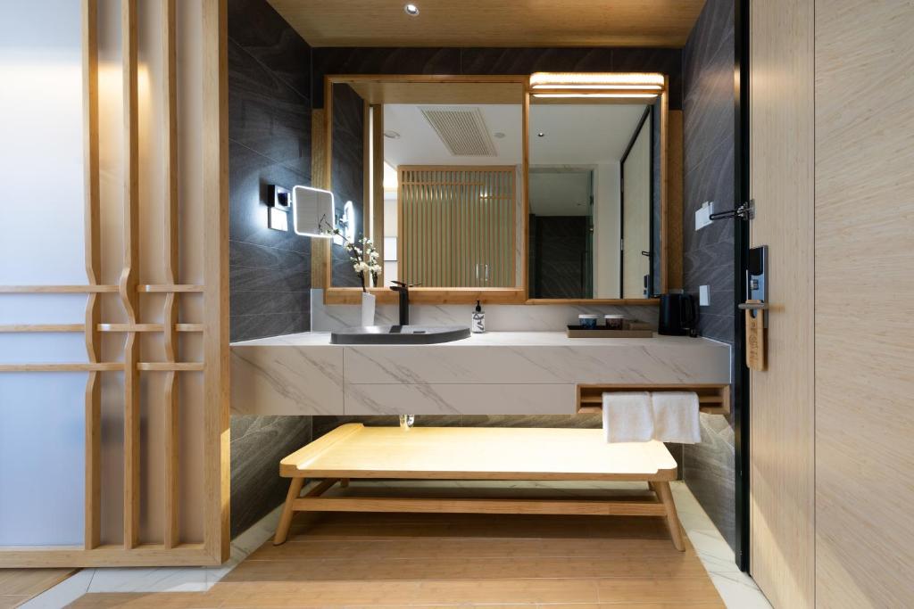 Zhengding的住宿－建国璞隐酒店(石家庄正定古城店)，相簿中的一張相片