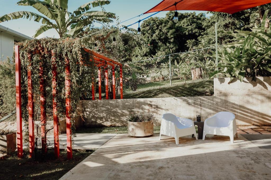 Mata e' Platano Guesthouse - Habitación Doble Con Vistas Al Jardín