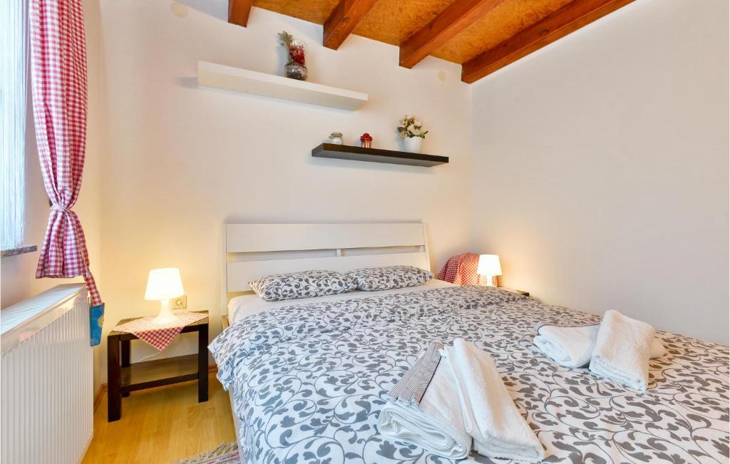 Posteľ alebo postele v izbe v ubytovaní Lovely Home In Novi Marof With Sauna