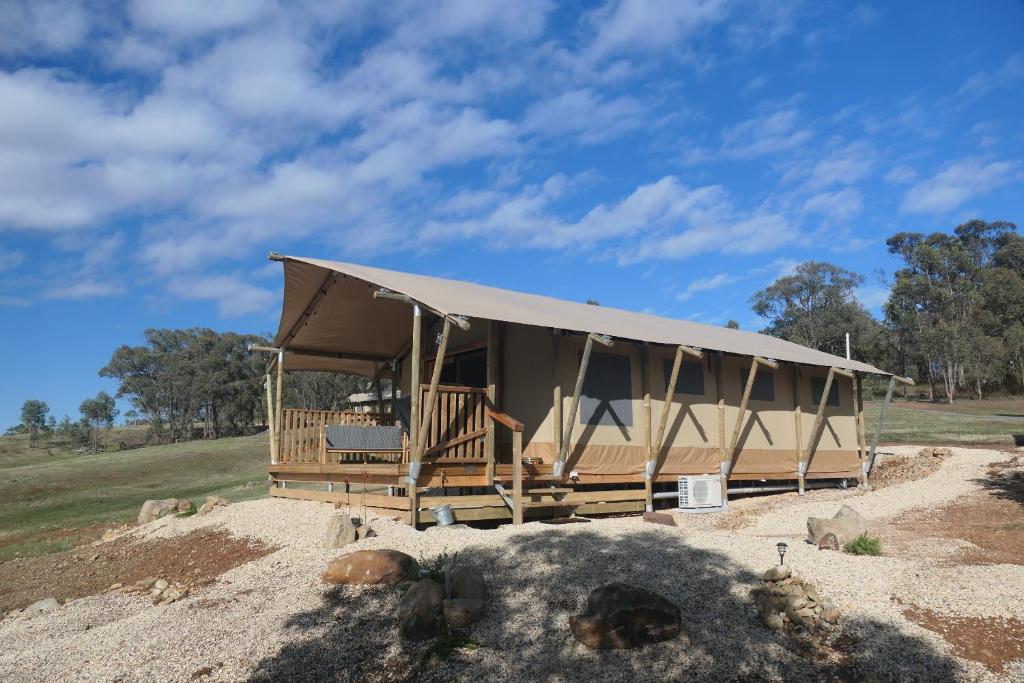 Fotografie z fotogalerie ubytování the YellowBoxWood Heathcote - Echidna Ridge and Emu Valley Tents x 2 v destinaci Costerfield