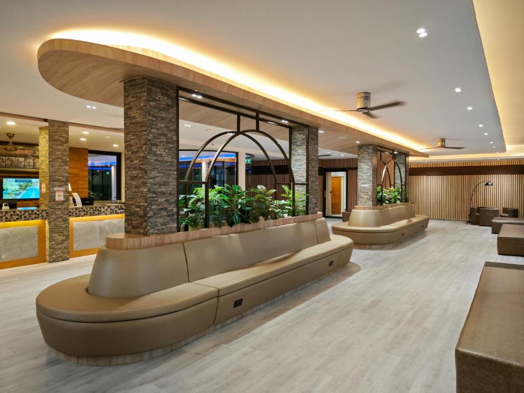 Posezení v ubytování Hi Chiangrai Hotel