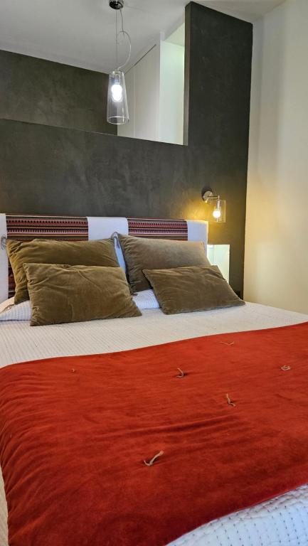 Postel nebo postele na pokoji v ubytování Chambre d'Hotes Le Ponsonnet