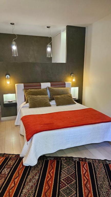 Postel nebo postele na pokoji v ubytování Chambre d'Hotes Le Ponsonnet