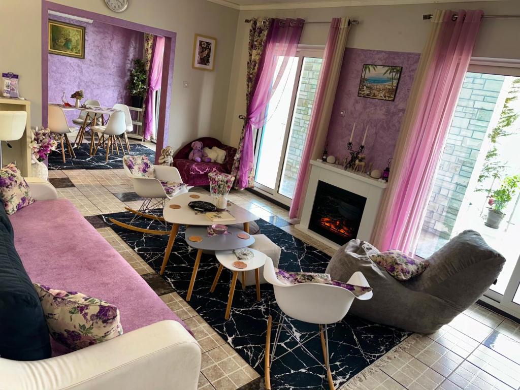 Posezení v ubytování ApartHotel Maxim