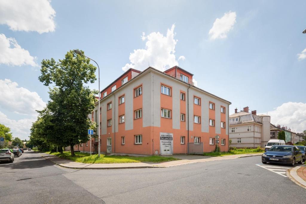 Budova, kde se hostel nachází