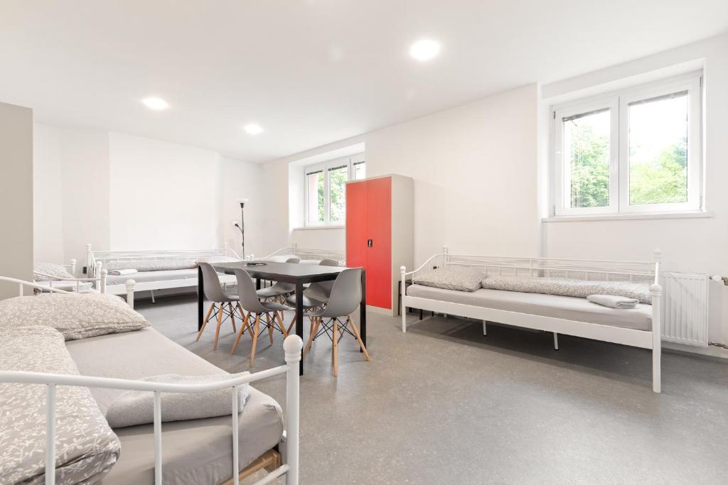 Posezení v ubytování Hostel na Šalamouně