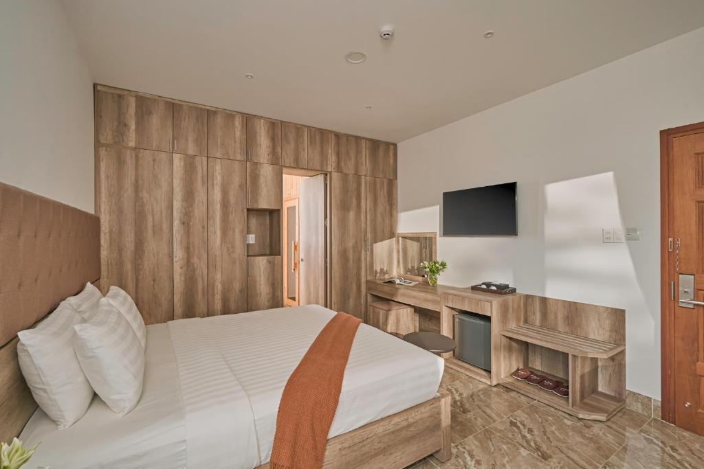 TV/trung tâm giải trí tại California Hotel