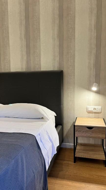 Łóżko lub łóżka w pokoju w obiekcie La Pennichella Vista Veneto