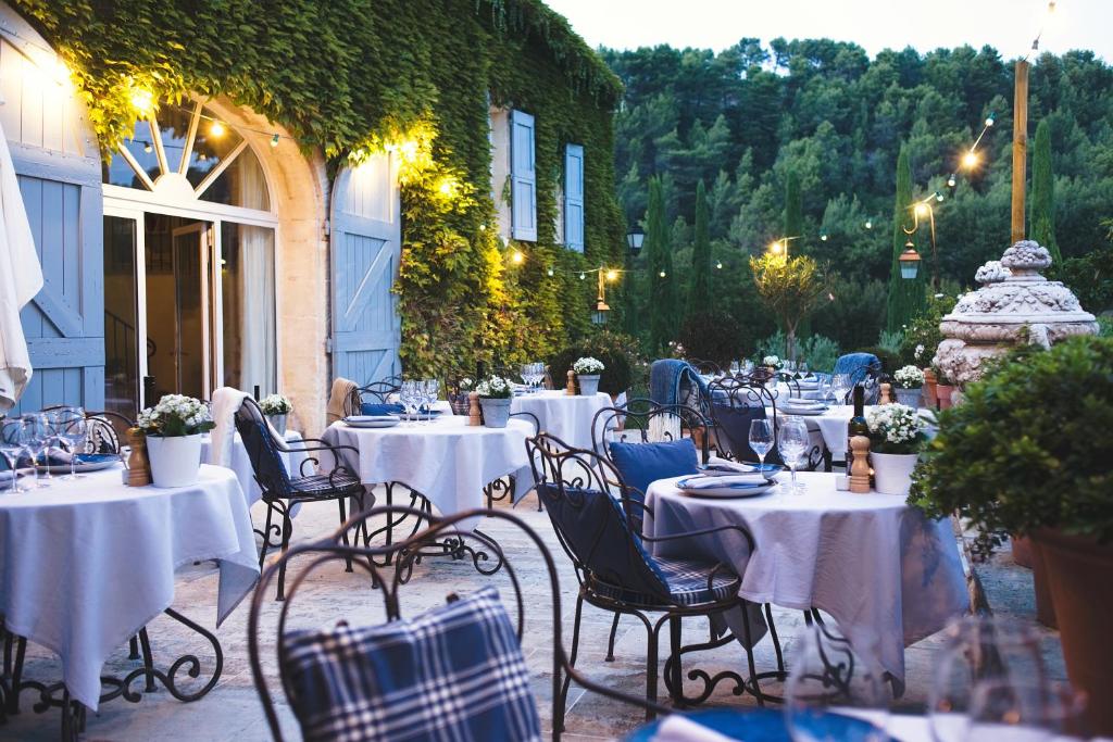 Restaurace v ubytování La Bastide de Marie, Maisons et Hôtels Sibuet