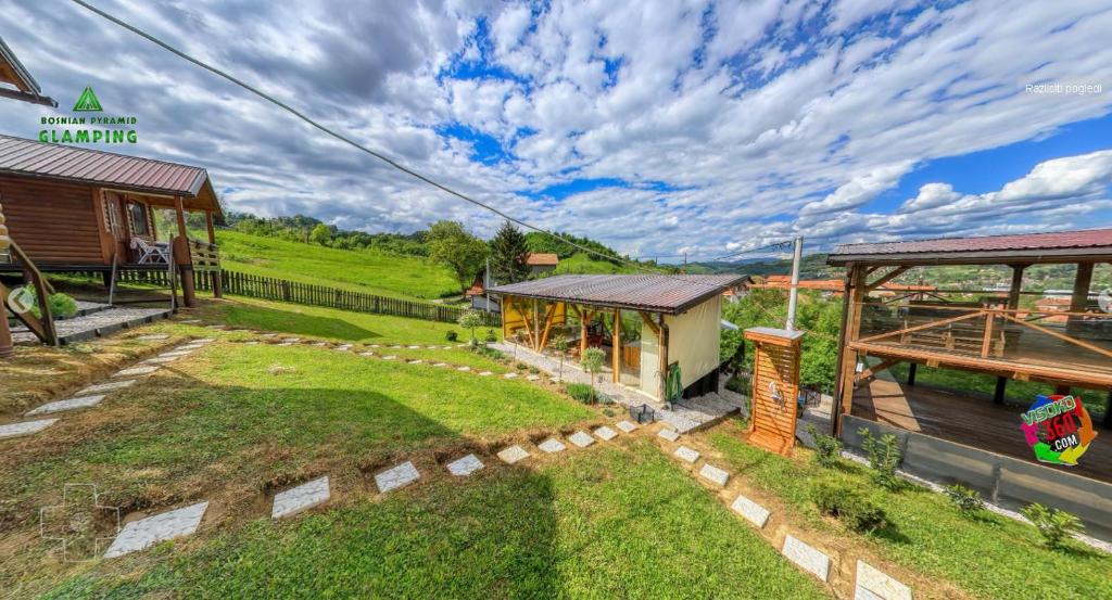 Zahrada ubytování Bosnian Pyramid Glamping