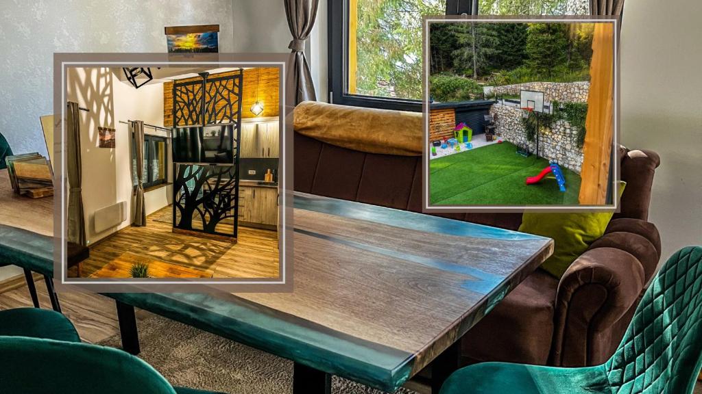 TV a/nebo společenská místnost v ubytování Vila Bašić Vlašić Apartman VUK