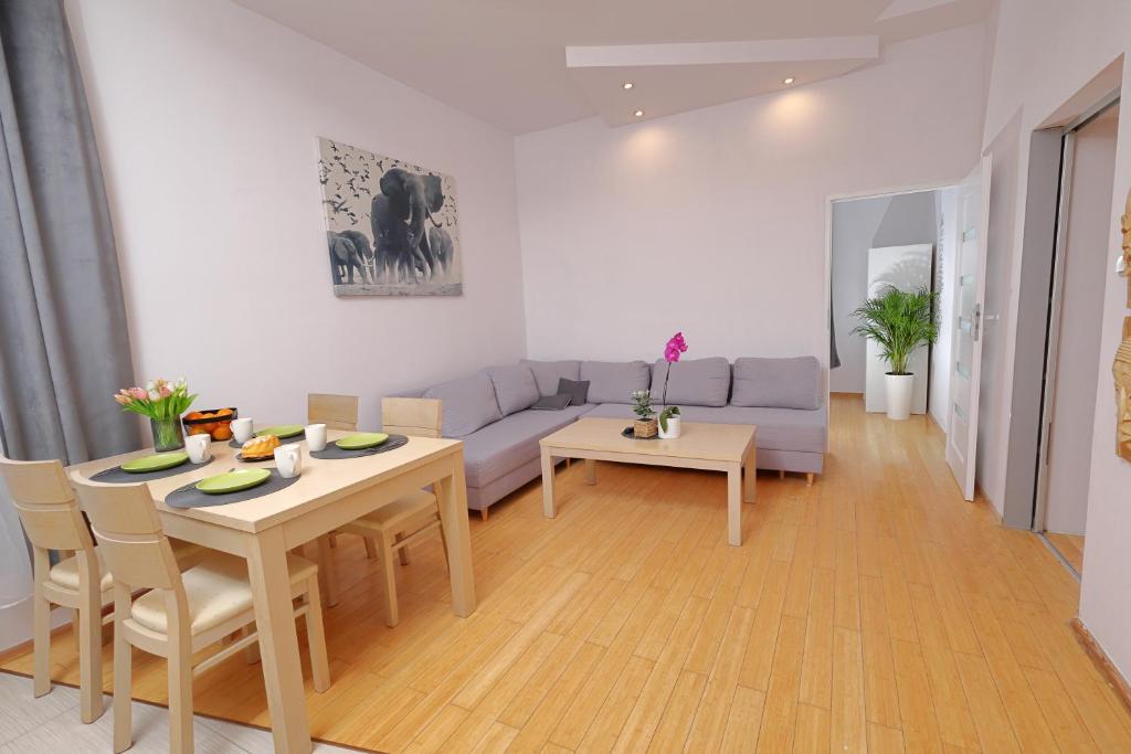 Posedenie v ubytovaní Apartament Słoneczny 5
