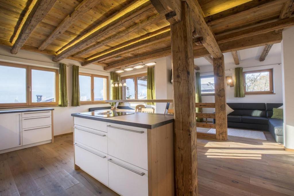 Kuchyň nebo kuchyňský kout v ubytování Haus Rendl 1