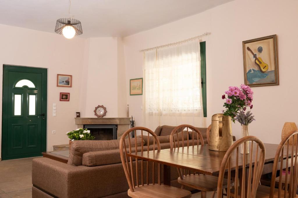 Posezení v ubytování Agrotospita Country Houses