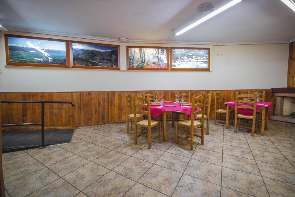 Restaurace v ubytování Hostal Alto Aragon