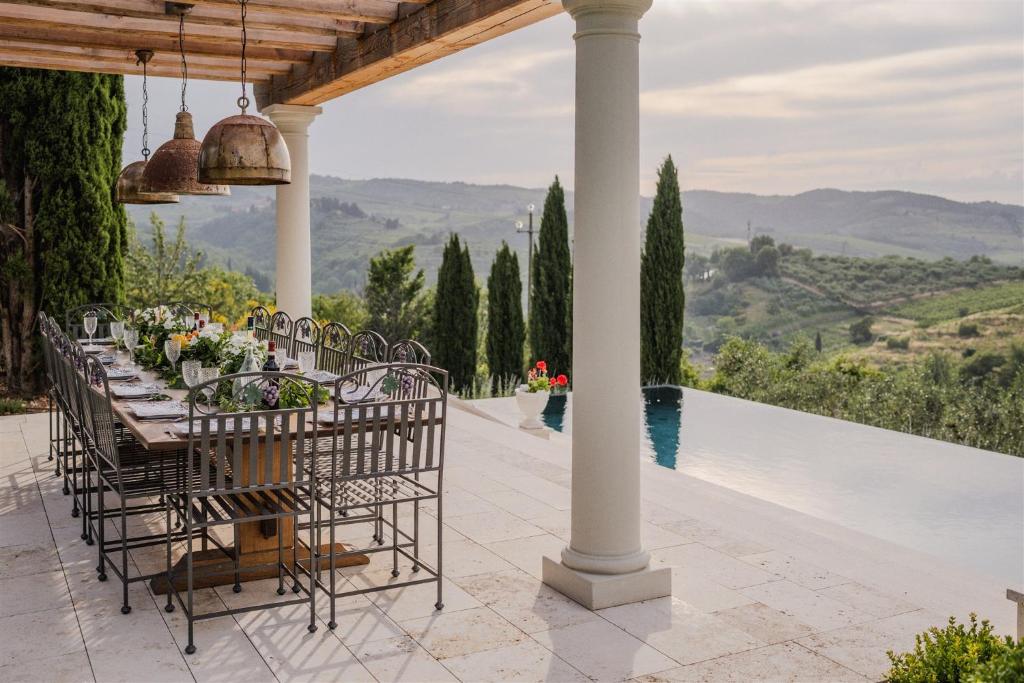 Nespecifikovaný výhled na hory nebo výhled na hory při pohledu z bed and breakfast