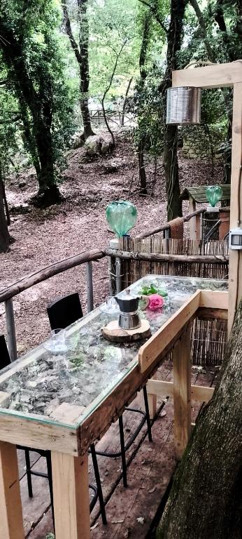 Vonkajšia záhrada v ubytovaní Agriturismo Parco dai Nonni