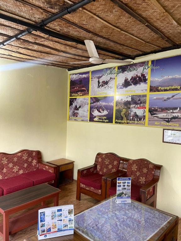 Zona d'estar a Hotel Village Inn