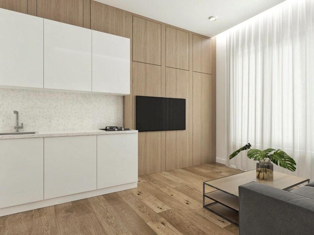 TV a/nebo společenská místnost v ubytování Ser In Hotel