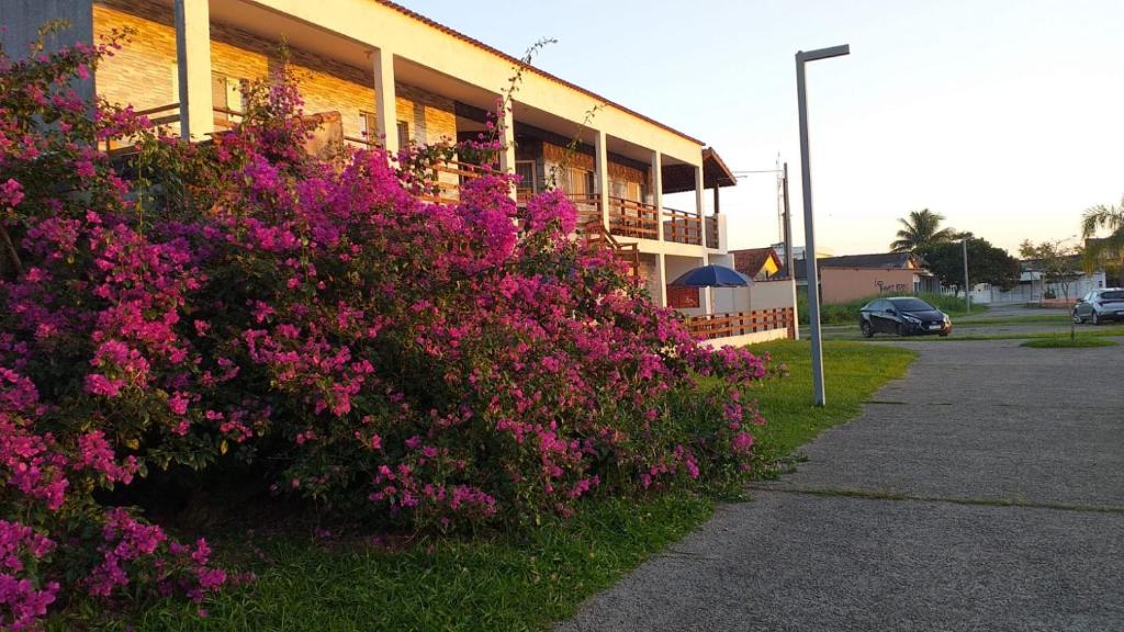 Zahrada ubytování Recanto da Lagoa Flat