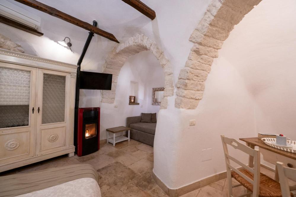 Letto o letti in una camera di Trullo Nobilis