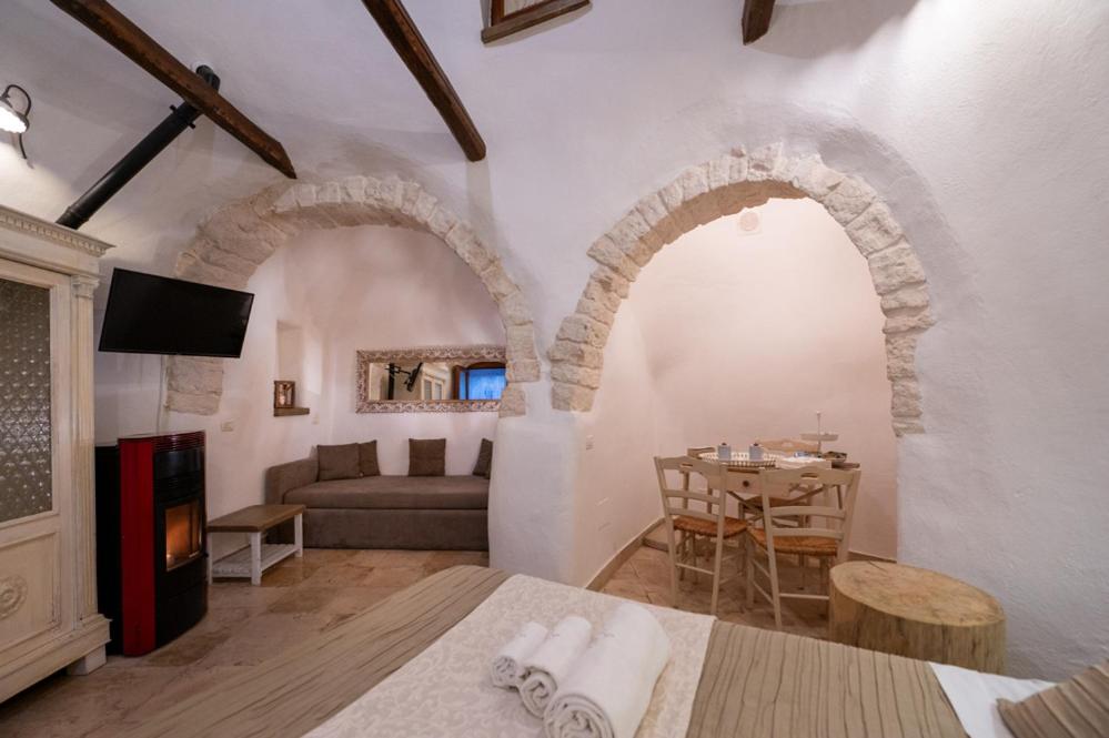 Area soggiorno di Trullo Nobilis