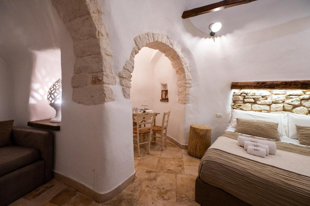 Letto o letti in una camera di Trullo Nobilis