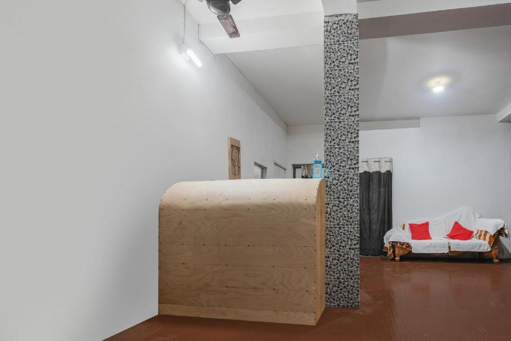 Postel nebo postele na pokoji v ubytování Hotel O ARES RESIDENCY