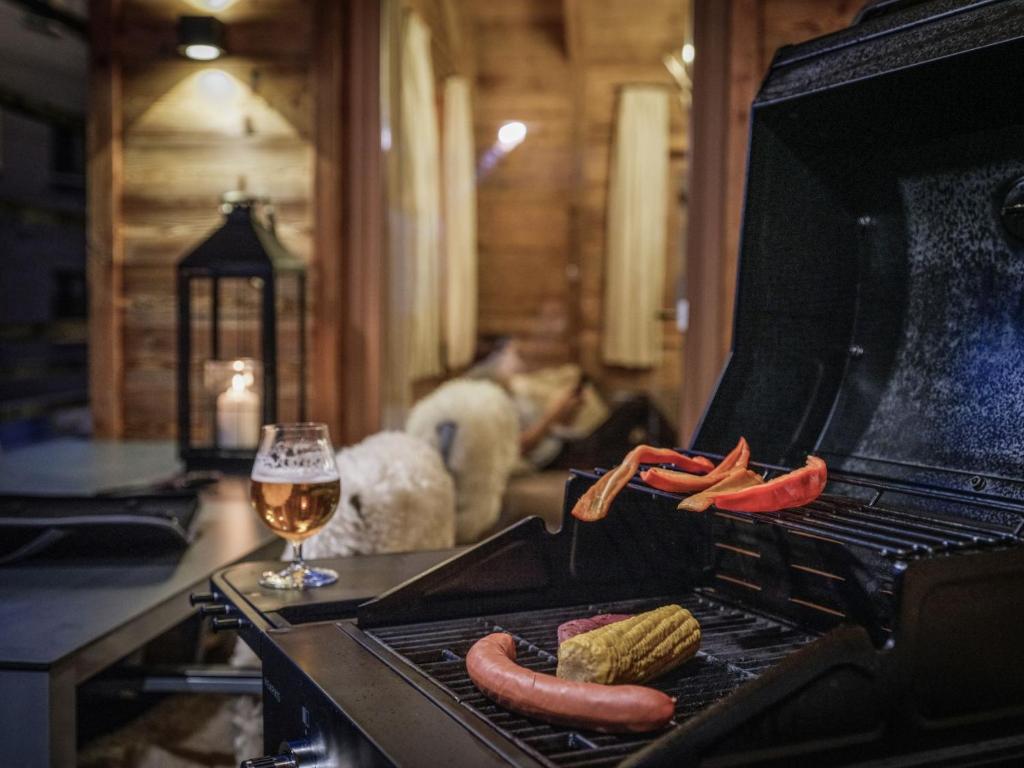 Fotografia z galérie ubytovania Aadla Walser-Chalets mit privater Sauna, Hotpot und Hotelservice v destinácii Schröcken