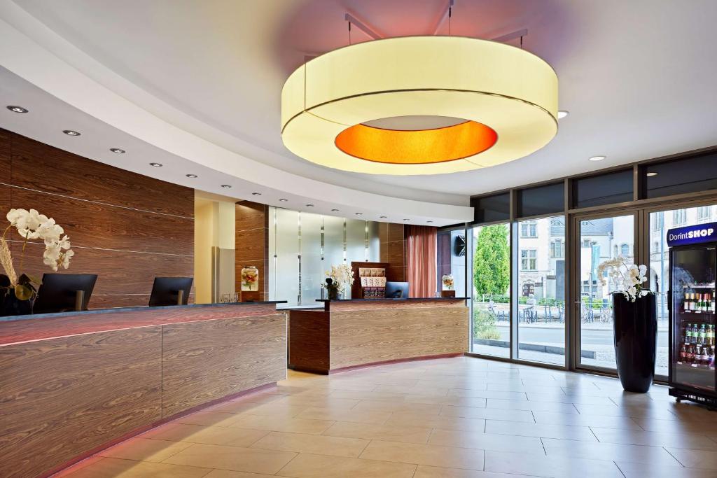 Vstupní hala nebo recepce v ubytování Dorint Hotel Esplanade Jena