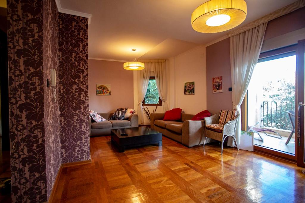 Posezení v ubytování Apartment OLIVE OASIS