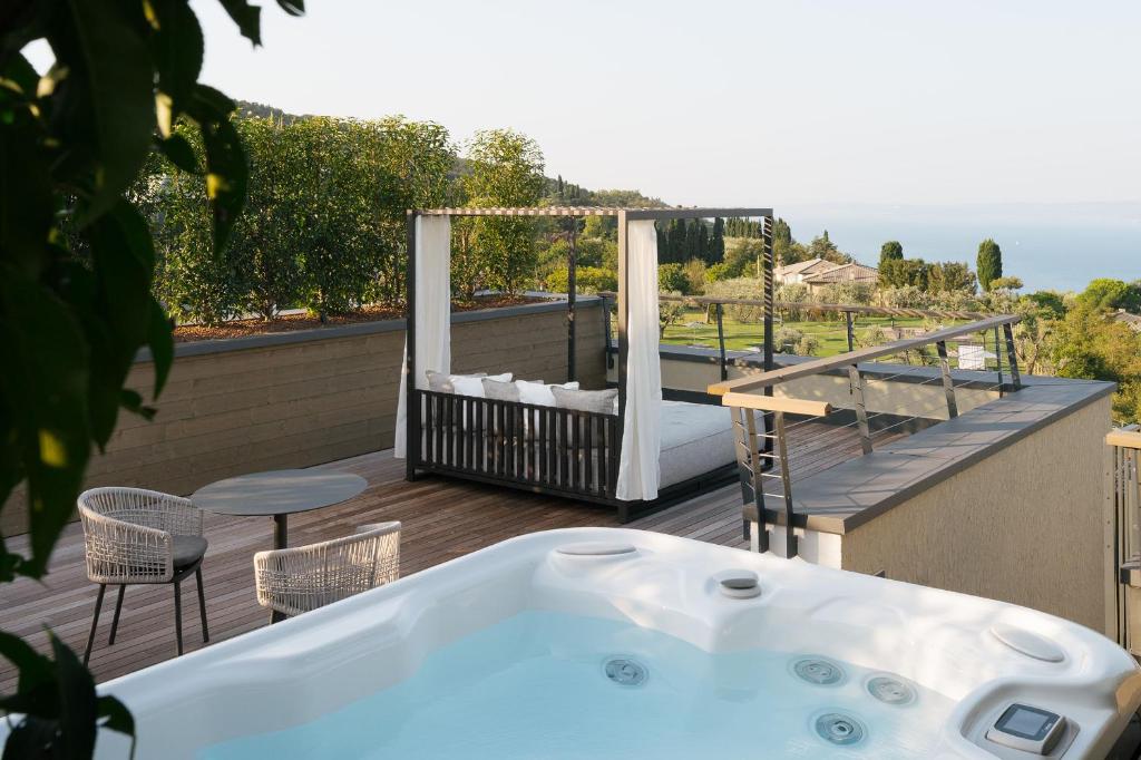 Een balkon of terras bij Cape of Senses