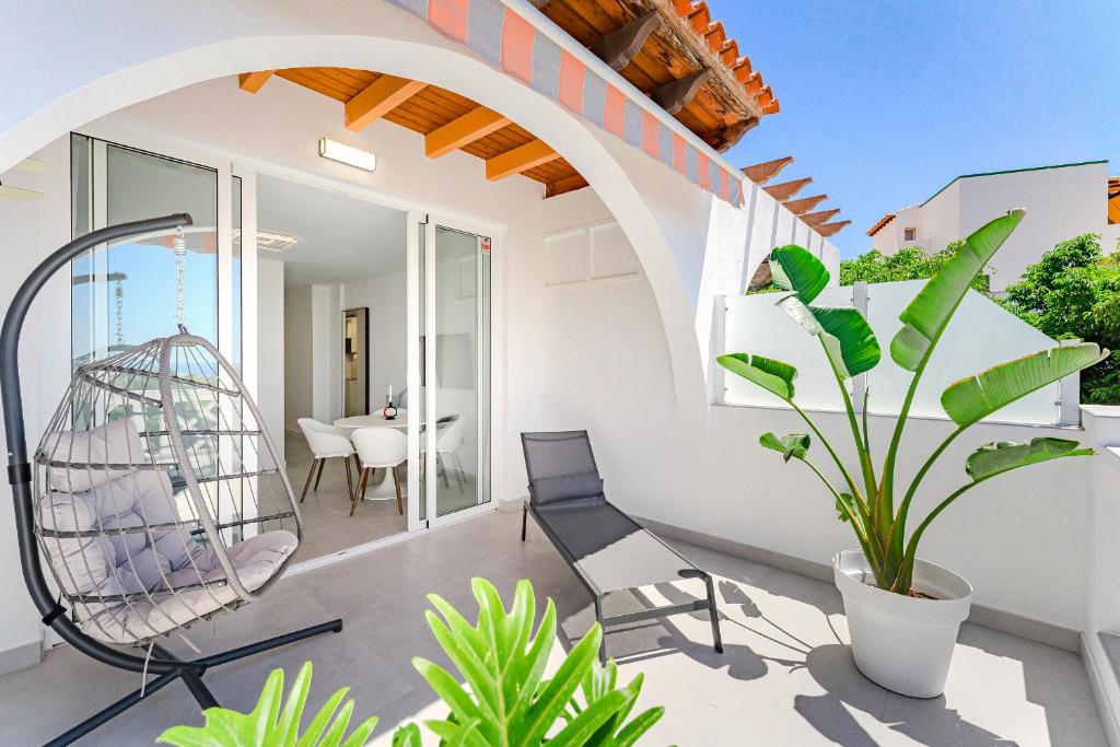 Ocean View apartments with a terrace