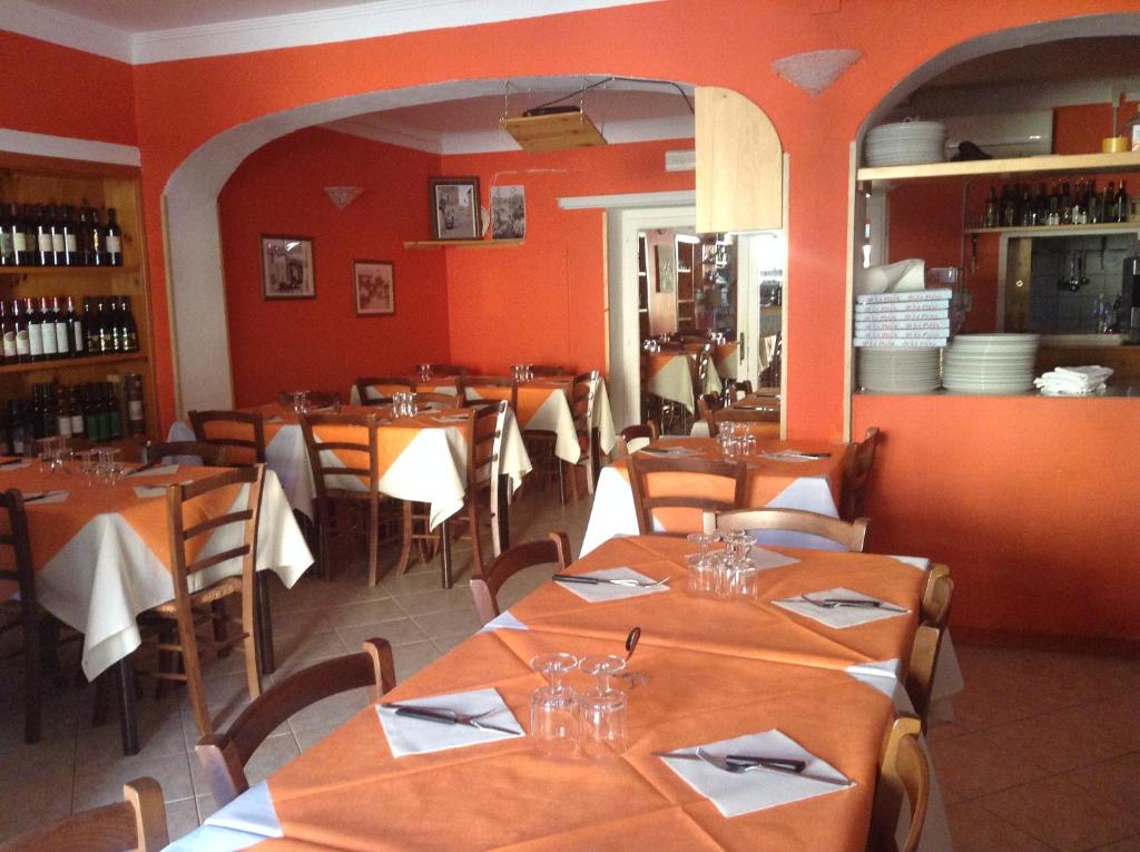Nápoje v ubytování Hotel La Rosa