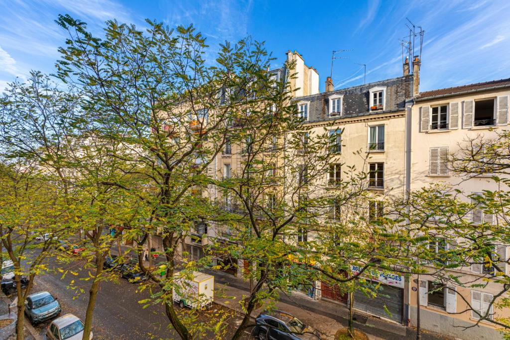 Budynek, w którym mieści się apartament
