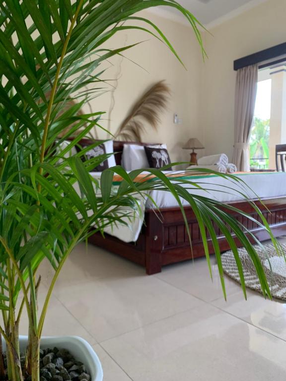 Postel nebo postele na pokoji v ubytování Home Stay Evo