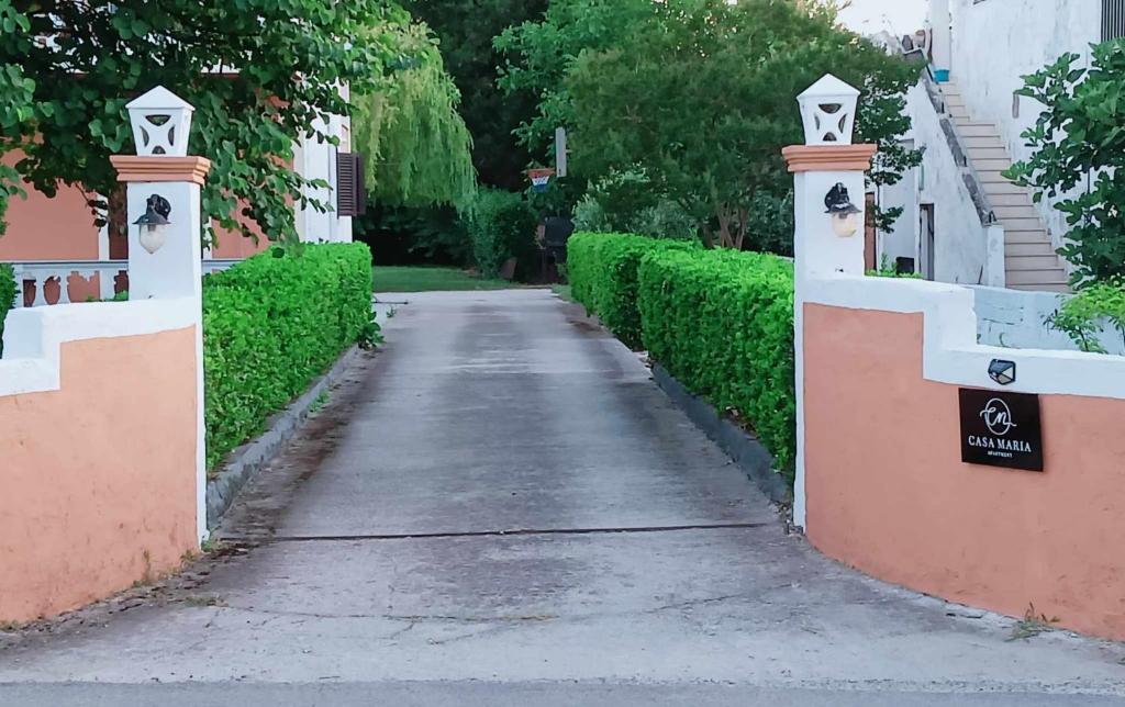 Zahrada ubytování Casa Maria Sidari