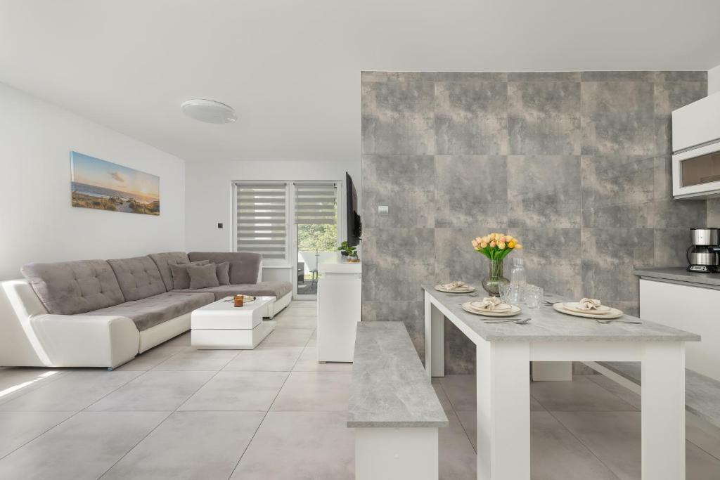 Posezení v ubytování Family Apartments Herberta with Terrace and Parking by Rent like home